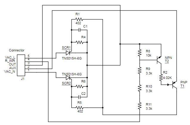 Schematic - STMicroelectronics STEVAL-SCR001V1 Evaluation Board